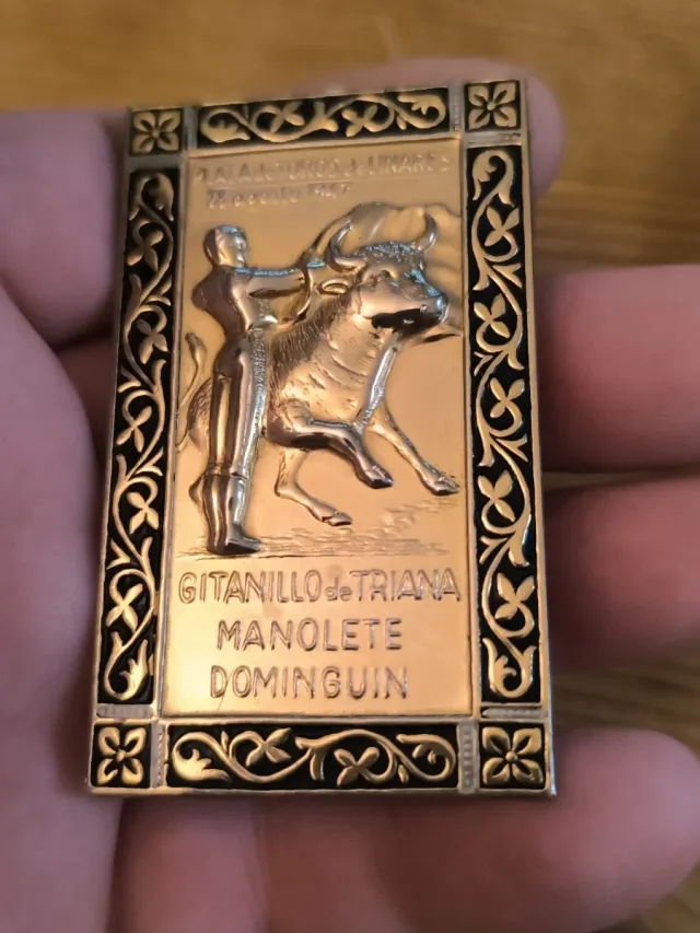 Placa Plaza de Toros Linares 28 Agosto 1947