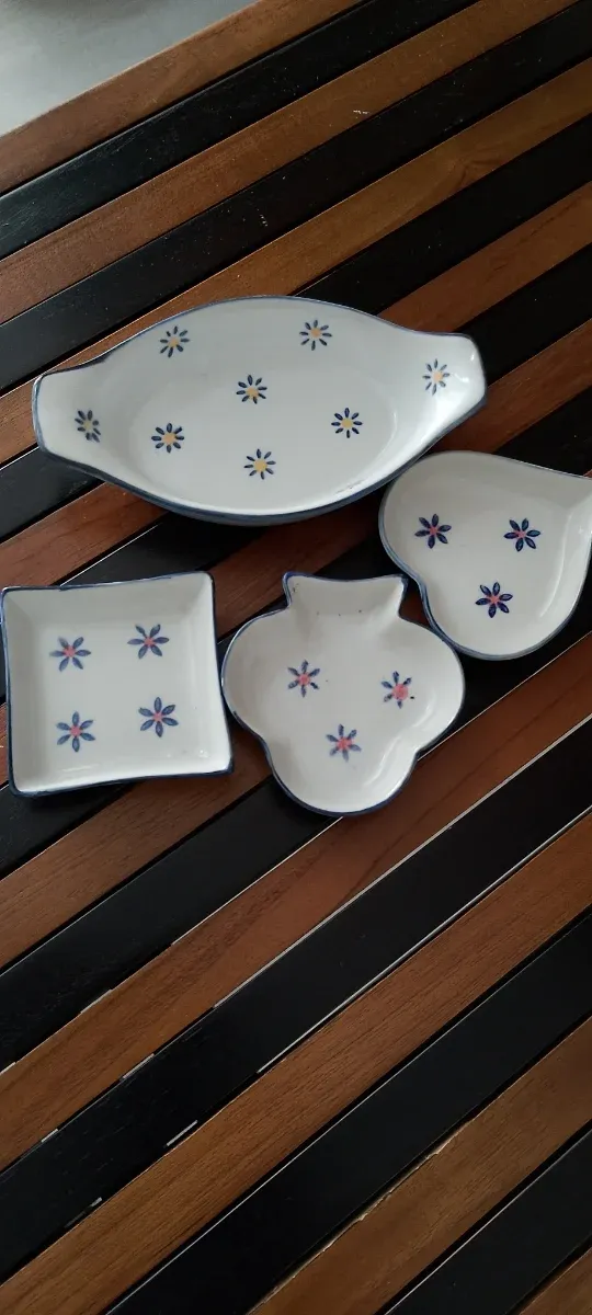 Juego de porcelana para aperitivos