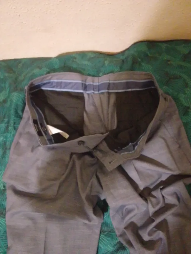 Formula Joven Pantalones Slim Gris Talla 46