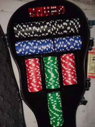 Set Póker Hard Rock Guitarra