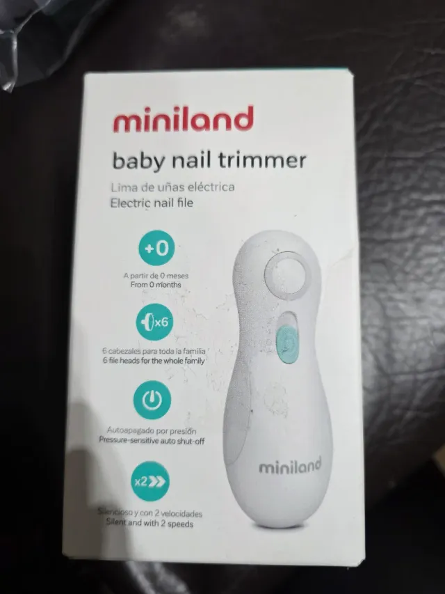 Lima de uñas eléctrica Miniland bebé
