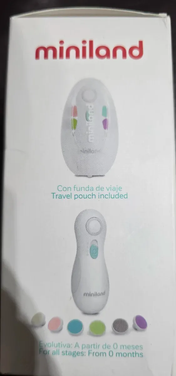 Lima de uñas eléctrica Miniland bebé