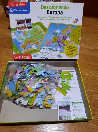 Puzzle Clementoni Descubriendo Europa 6-10 años
