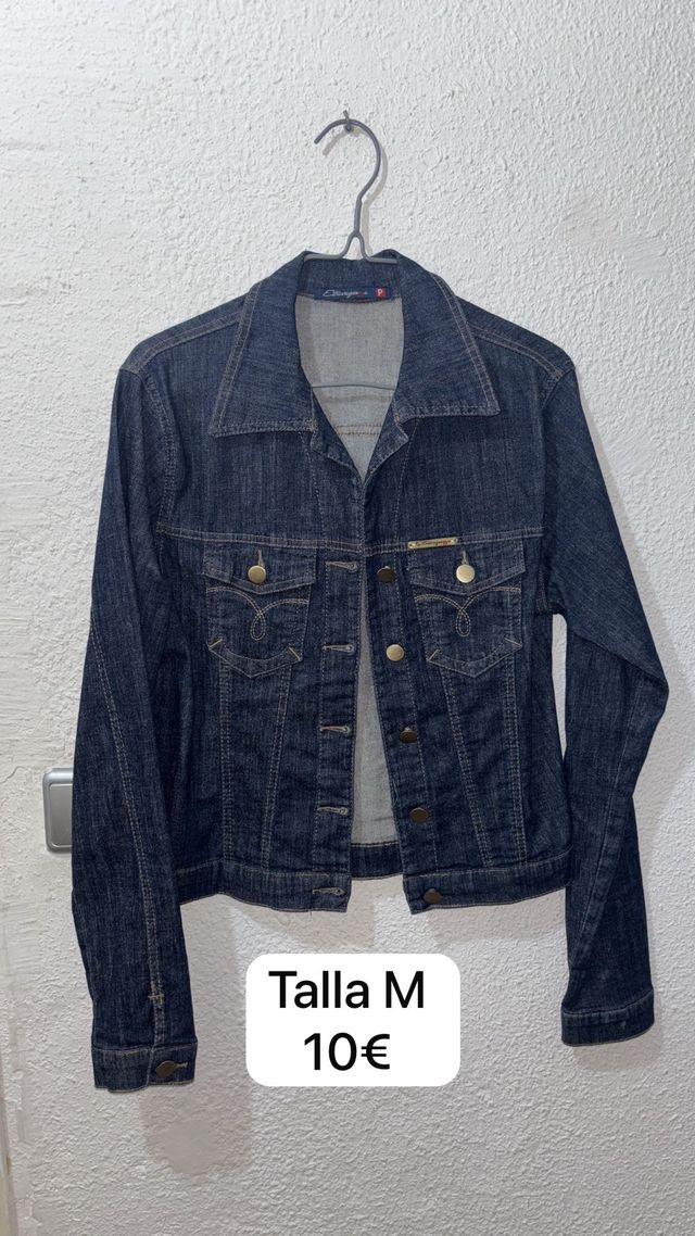 Chaqueta vaquera azul Talla M