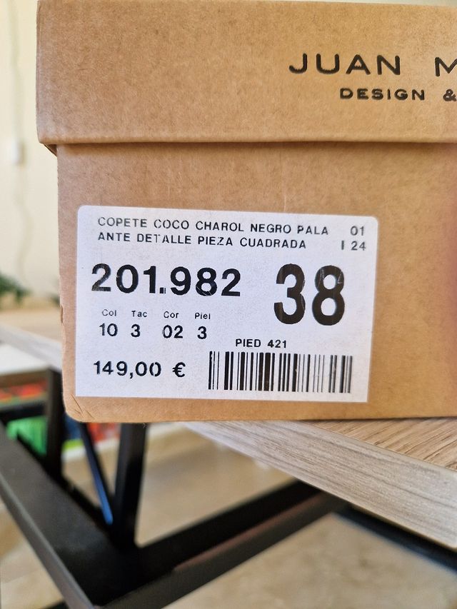 Offerta: Juan Maestre T.38-39 NUOVI Nero