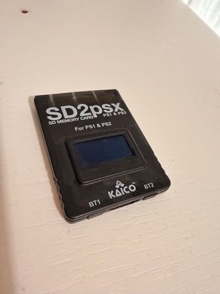 Playstation 2 Negra con HDMI y memoria con juegos