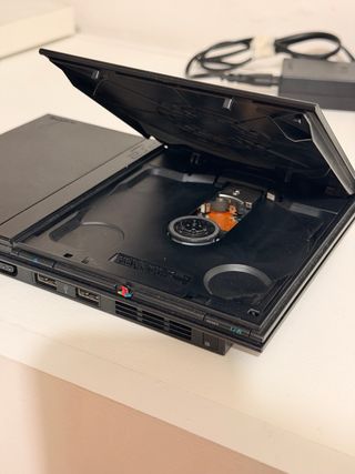 Playstation 2 Negra con HDMI y memoria con juegos