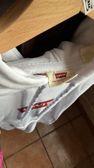 Sudadera Levi's Blanca