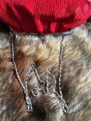 Bolso de fiesta rojo con pedrería