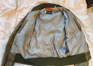 Chaqueta Bomber Schott NYC Verde Militar