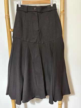 Falda midi The IQ Collection