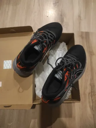 Zapatillas Asics Trail Scout 2 Negro Naranja
