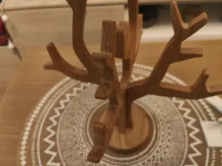 Árbol organizador joyas madera