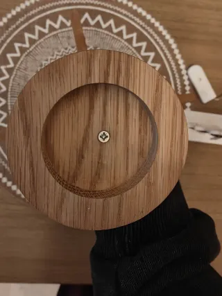 Árbol organizador joyas madera
