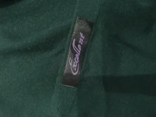 Bufanda verde oscura