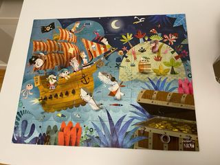 Puzzle Piratas 36 Piezas Janod