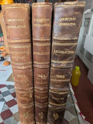 Colección Legislativa Tomos Derecho Antiguo