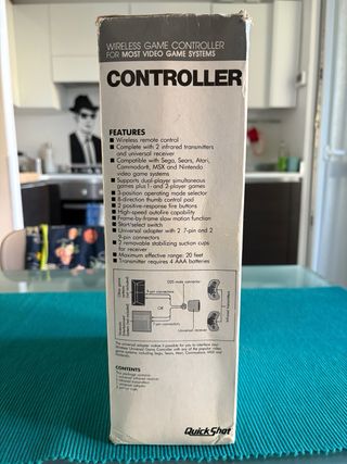 QuickShot QS-127 Controller wireless commodore