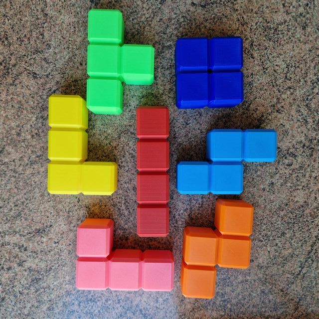 7 Blocchi Tetris XXL Nuovi