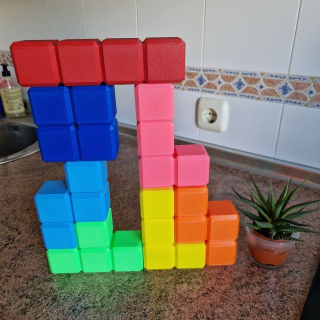7 Blocchi Tetris XXL Nuovi