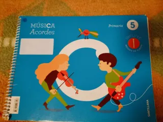 Música Acordes Primaria 5 Santillana