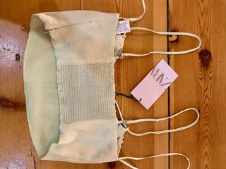 Top Corsé Zara Verde Nuevo