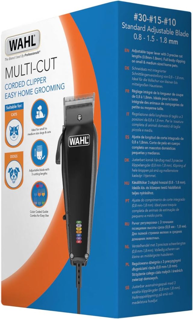 Wahl multi cut animal tosatrice cani e gatti