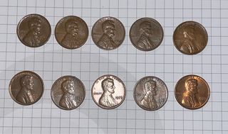 Lote 10 monedas de colección