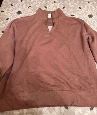 Sudadera Zara con cremallera