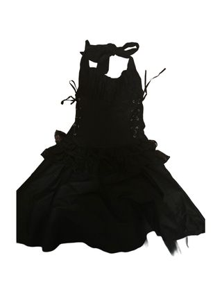 Vestido Gótico Lolita Hearts and Roses Negro