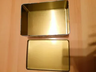 Caja metálica Navidad