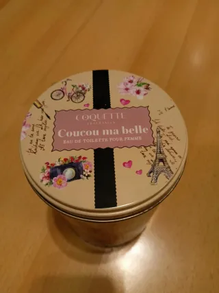 Caja metálica Navidad