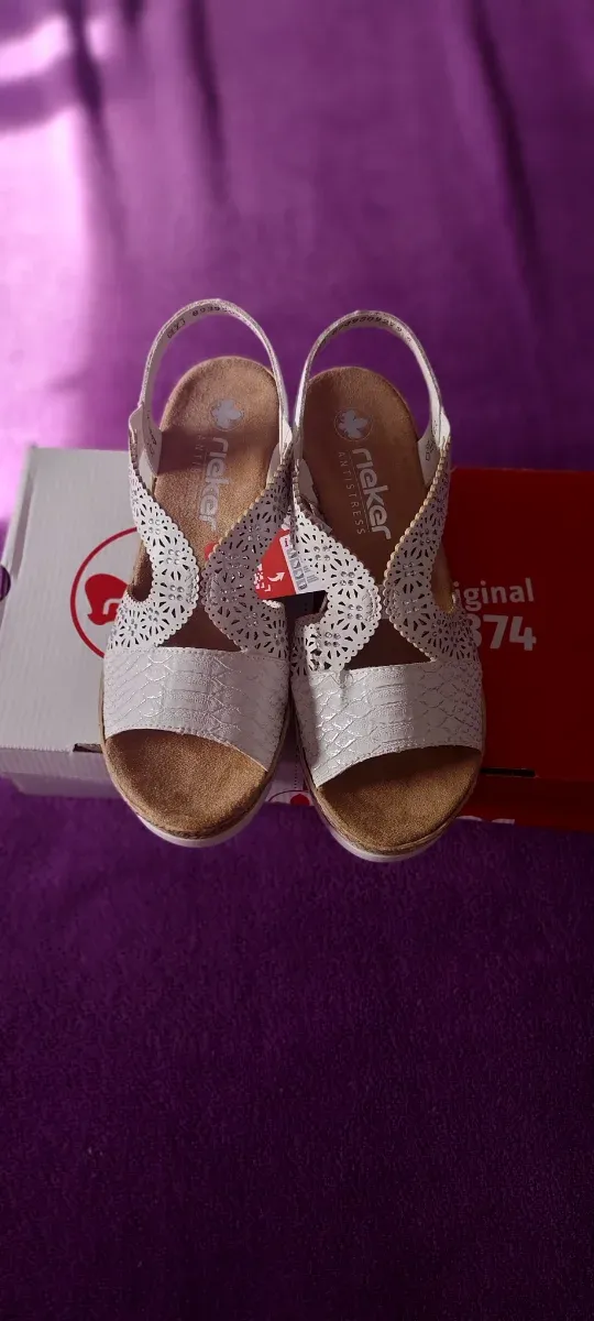 Sandalias Rieker Blancas
