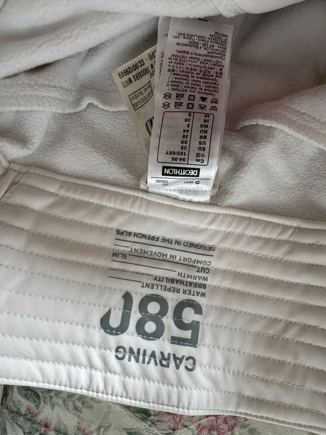 Pantalones de esquí blancos