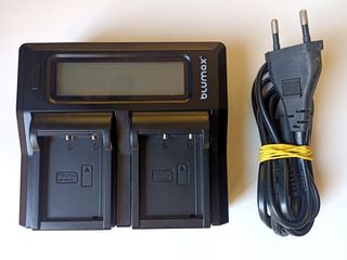 Caricabatterie Dual Blumax per Fuji NP-W126/126s