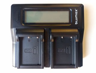Caricabatterie Dual Blumax per Fuji NP-W126/126s