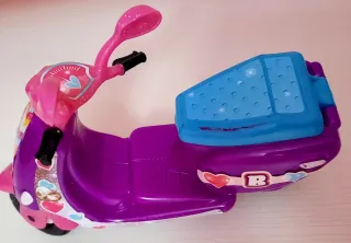 Moto Barriguitas Morada y Rosa con Accesorios