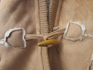 Chaleco Zara ante y borreguito