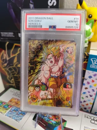 Dragon Ball Son Goku Heroes 5 PSA 10