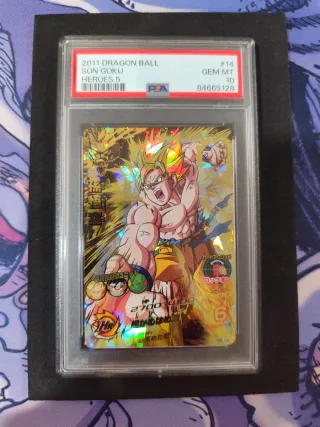 Dragon Ball Son Goku Heroes 5 PSA 10