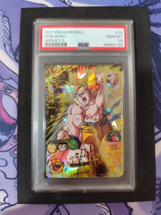 Dragon Ball Son Goku Heroes 5 PSA 10