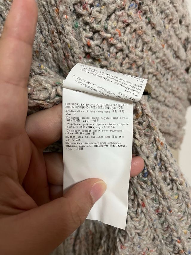 cardigan de Bimba Y Lola talla S pero es oversized