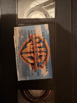 Lote 4 VHS Warner Bros y Disney