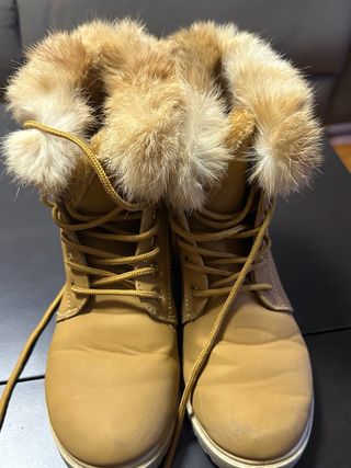 Botas de invierno forradas de pelo