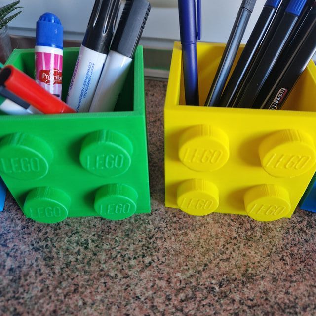 5 Cubi Lego in Stile Mattoncino Nuovi