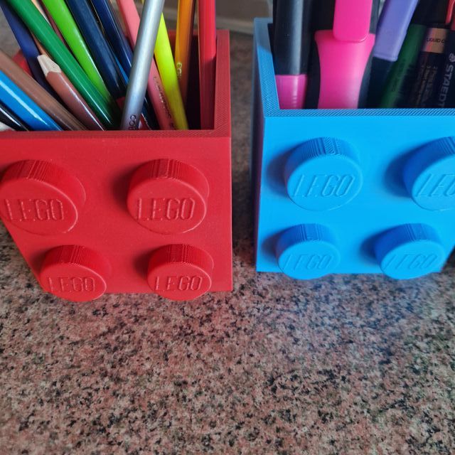 5 Cubi Lego in Stile Mattoncino Nuovi