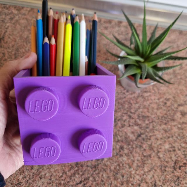 5 Cubi Lego in Stile Mattoncino Nuovi