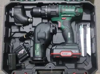 Multiferramenta 3 em 1 Parkside 20v - novo