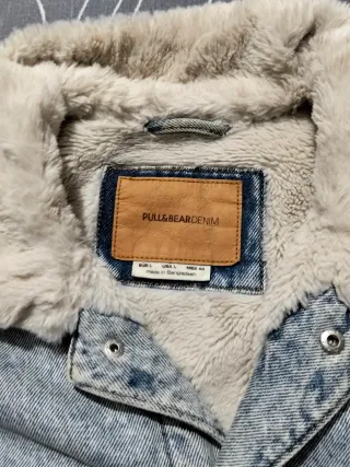 Casaco ganga com pelo Pull&Bear L
