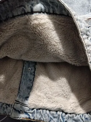 Casaco ganga com pelo Pull&Bear L